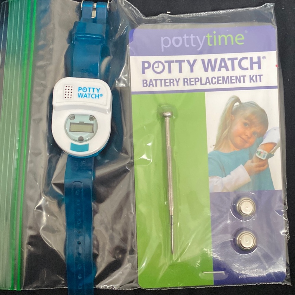 BLUE POTTY WATCH